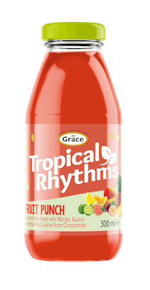 432079 Grace Tropical Rhythms Fruit Punch 10oz 300ml