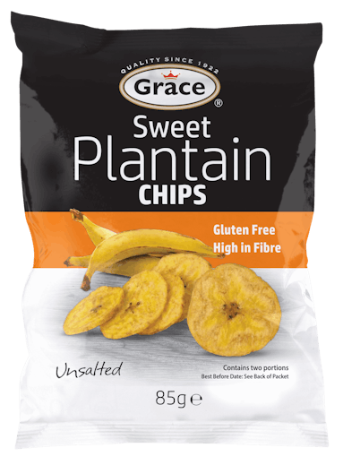 429070 Grace Sweet Plantain Chips 85g