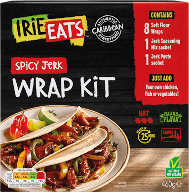 433717 IE Wrap Kit Spicy Jerk 460g