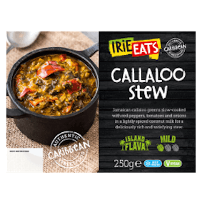 PACK IMAGE Irie Eats Ready Meal Callaloo Stew 2
