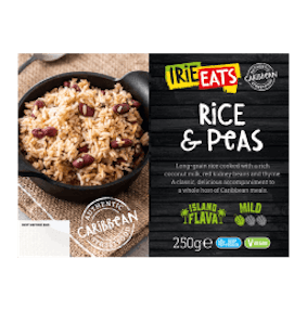 PACK IMAGE Irie Eats Ready Meal Rice Peas 2